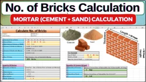 Brickwork Quantity Calculation Excel Sheet – Infra Skill Hub
