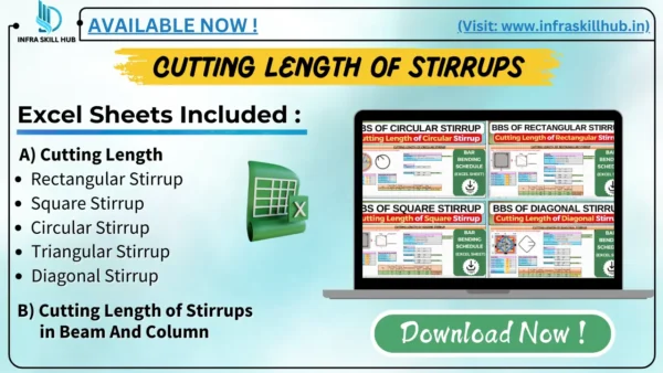 Cutting Length of Stirrups Excel Sheet for Civil Engineering – Infra Skill Hub