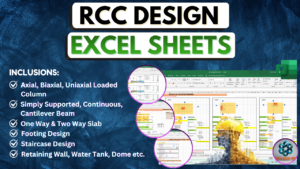 RCC design using Excel sheets course for civil engineering beginners