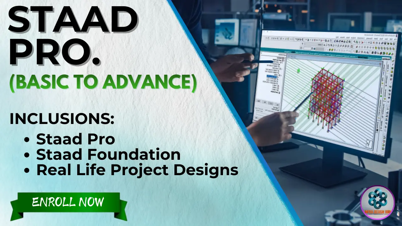 STAAD Pro V8i course for beginners learning structural analysis