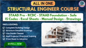 Structural design course & civil engineering courses for students and beginners